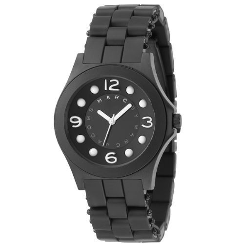  Shop Authentic Marc Jacobs Pelly Black Dial Black Silicone Strap Watch for Women - MBM2507 - Luxxuri