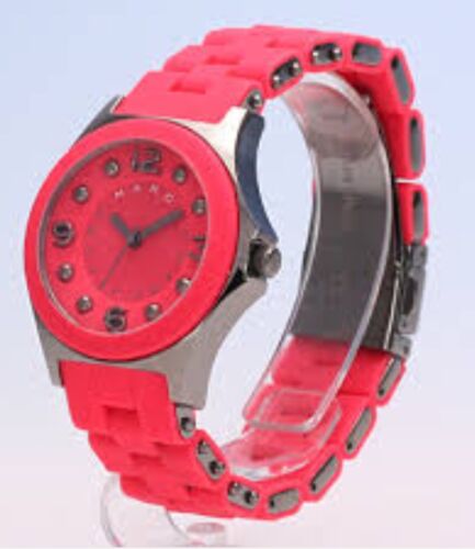  Shop Authentic Marc Jacobs Pelly Red Dial Red Silicone Strap Watch for Women - MBM2590 - Luxxuri