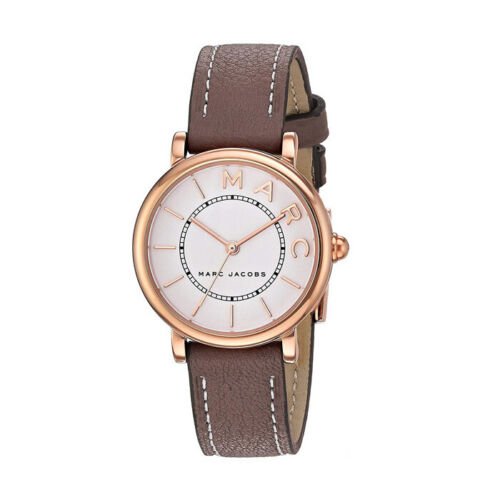  Shop Authentic Marc Jacobs Roxy White Dial Light Brown Leather Strap Watch for Women - MJ1538 - Luxxuri