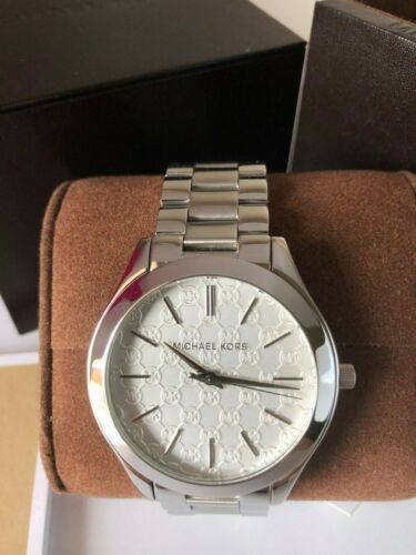  Shop Authentic Michael Kors Runway Silver Dial Silver Stainless Steel Strap Watch for Women - MK3371 - Luxxuri