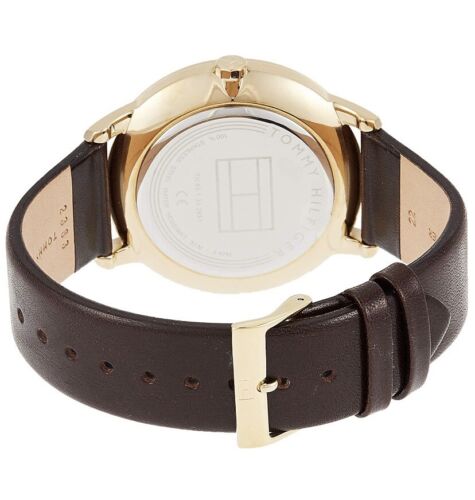  Shop Authentic Tommy Hilfiger Hunter Green Dial Brown Leather Strap Watch for Men - 1791607 - Luxxuri