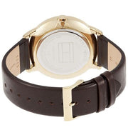  Shop Authentic Tommy Hilfiger Hunter Green Dial Brown Leather Strap Watch for Men - 1791607 - Luxxuri