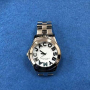  Shop Authentic Marc Jacobs Rivera White Dial Silver Steel Strap Watch for Women - MBM3136 - Luxxuri