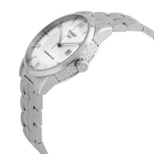  Shop Authentic Tissot Luxury Powermatic 80 Silver Dial Silver Steel Strap Watch For Men - T086.407.11.037.00 - Luxxuri