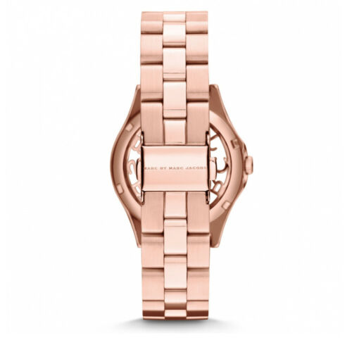  Shop Authentic Marc Jacobs Henry Rose Gold Dial Rose Gold Steel Strap Watch for Women - MBM3296 - Luxxuri