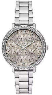  Shop Authentic Michael Kors Pyper Grey Dial Silver Steel Strap Watch For Women - MK4672 - Luxxuri