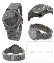  Shop Authentic Marc Jacobs Pelly Grey Dial Grey Silicone Strap Watch for Women - MBM2537 - Luxxuri