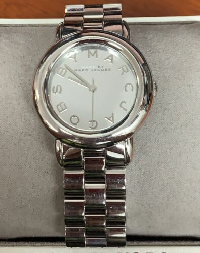  Shop Authentic Marc Jacobs Marci Silver Dial Silver Steel Strap Watch for Women - MBM3097 - Luxxuri
