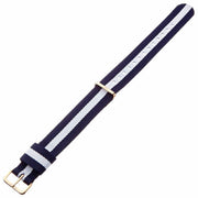  Shop Authentic Daniel Wellington Classic Glasgow White Dial Two Tone NATO Strap Unisex Watch - DW00100047 - Luxxuri