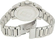  Shop Authentic Tommy Hilfiger Decker Quartz Blue Dial Silver Steel Strap Watch for Men - 1791348 - Luxxuri