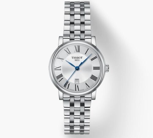  Shop Authentic Tissot Carson Premium Lady Silver Dial Silver Steel Strap Watch For Women - T122.210.11.033.00 - Luxxuri