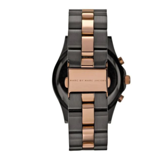  Shop Authentic Marc Jacobs Blade Chronograph Grey Dial Two Tone Steel Strap Watch for Women - MBM3180 - Luxxuri