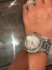  Shop Authentic Michael Kors Camille Crystal Pave Dial Silver Steel Strap Watch for Women - MK5869 - Luxxuri