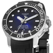  Shop Authentic Tissot Seastar 1000 Powermatic 80 Blue Dial Black Rubber Strap Watch For Men - T120.407.17.041.00 - Luxxuri