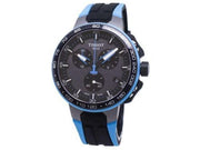  Shop Authentic Tissot T Race Cycling Chronograph Black Dial Two Tone Rubber Strap Watch For Men - T111.417.37.441.05 - Luxxuri