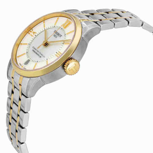  Shop Authentic Tissot Chemin Des Tourelles Powermatic 80 Lady Mother of Pearl White Dial Two Tone Steel Strap Watch For Women - T099.207.22.118.00 - Luxxuri