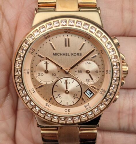  Shop Authentic Michael Kors Dylan Rose Gold Rose Gold Steel Strap Watch for Women - MK5586 - Luxxuri