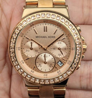 Shop Authentic Michael Kors Dylan Rose Gold Rose Gold Steel Strap Watch for Women - MK5586 - Luxxuri