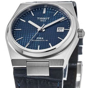  Shop Authentic Tissot PRX Powermatic 80 Blue Dial Blue Leather Strap Watch for Men - T137.407.16.041.00 - Luxxuri