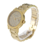 Shop Authentic Burberry The City Gold Dial Gold Steel Strap Watch for Women - BU9145 - Luxxuri