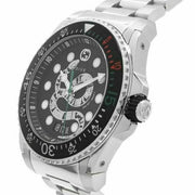  Shop Authentic Gucci Dive Snake Black Dial Silver Steel Strap Watch For Men - YA136218 - Luxxuri