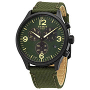  Shop Authentic Tissot Chrono XL Green Dial Green NATO Strap Watch For Men - T116.617.37.097.00 - Luxxuri