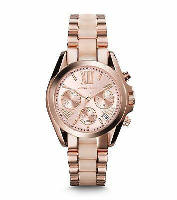  Shop Authentic Michael Kors Bradshaw Rose Gold Dial Two Tone Steel Strap Watch for Women - MK6066 - Luxxuri