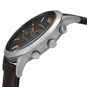  Shop Authentic Emporio Armani Renato Chronograph Grey Dial Brown Leather Strap Watch For Men - AR2513 - Luxxuri
