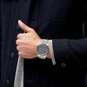  Shop Authentic Emporio Armani Sportivo Chronograph Blue Stainless Steel Watch For Men - AR6072 - Luxxuri