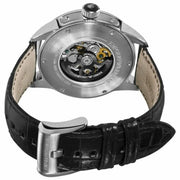  Shop Authentic Emporio Armani Meccanico Automatic Black Dial Leather Strap Watch For Men - AR4629 - Luxxuri