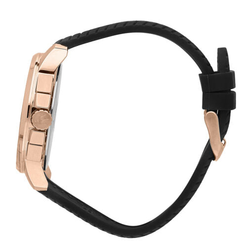  Shop Authentic Maserati Successo 44mm Black Rose Gold Dial Black Rubber Strap Watch For Men - R8871621012 - Luxxuri