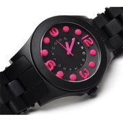  Shop Authentic Marc Jacobs Pelly Black Dial Black Silicone Strap Watch for Women - MBM2529 - Luxxuri