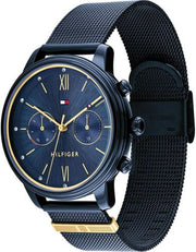  Shop Authentic Tommy Hilfiger Blake Quartz Blue Dial Blue Mesh Bracelet Watch for Men - 1782305 - Luxxuri