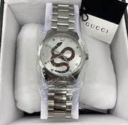  Shop Authentic Gucci G Timeless Silver Dial Silver Steel Strap Watch For Women - YA1264076 - Luxxuri