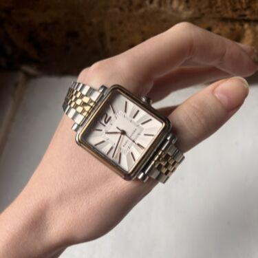  Shop Authentic Marc Jacobs Vic Silver Dial Two Tone Steel Strap Watch for Women - MJ3463 - Luxxuri