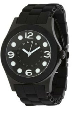  Shop Authentic Marc Jacobs Pelly Black Dial Black Silicone Strap Watch for Women - MBM2516 - Luxxuri