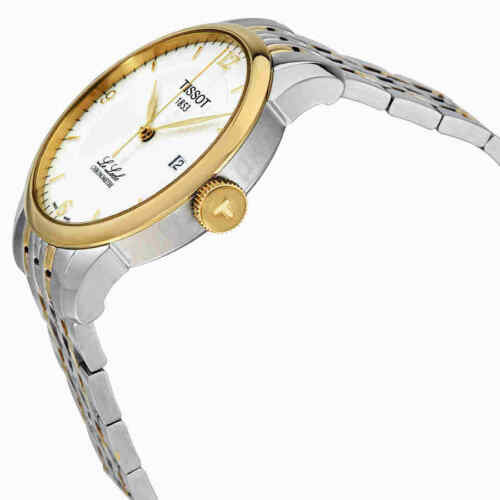  Shop Authentic Tissot Le Locle Automatic Silver Dial Two Tone Steel Strap Watch For Men - T006.408.22.037.00 - Luxxuri