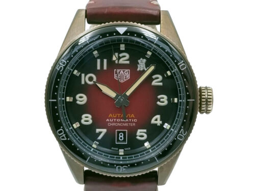  Shop Authentic Tag Heuer Autavia Maroon Dial Watch for Men - WBE5193.FC8300 - Luxxuri