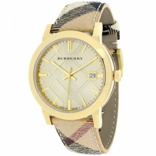  Shop Authentic Burberry Heritage Silver Dial Leather Strap Watch for Women - BU1398 - Luxxuri