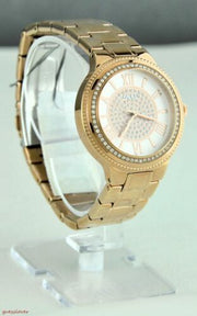  Shop Authentic Guess Madison Diamonds Gold Dial Gold Steel Strap Watch for Women - W0637L2 - Luxxuri