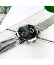  Shop Authentic Tommy Hilfiger Kane Black Dial Silver Mesh Bracelet Watch for Men - 1710402 - Luxxuri