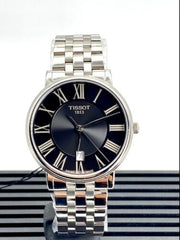  Shop Authentic Tissot Carson Premium Black Dial Silver Steel Strap Watch For Men - T122.410.11.053.00 - Luxxuri