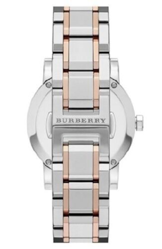  Shop Authentic Burberry The City Diamonds White Dial Two Tone Steel Strap Watch for Women - BU9127 - Luxxuri