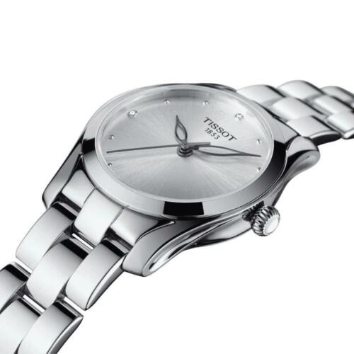  Shop Authentic Tissot T Wave Diamonds White Dial Silver Steel Strap Watch For Women - T112.210.11.036.00 - Luxxuri