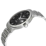 Shop Authentic Longines Record Black Dial Automatic Stainless Steel 40mm Watch for Men - L2.821.4.56.6 - Luxxuri