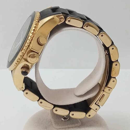  Shop Authentic Marc Jacobs Rock Chronograph Black Dial Black Silicone Strap Watch for Women - MBM2552 - Luxxuri