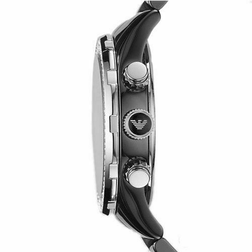  Shop Authentic Emporio Armani Ceramica Black Dial Black Ceramic Strap Watch For Men - AR1455 - Luxxuri