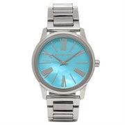  Shop Authentic Michael Kors Hartman Quartz Blue Dial Silver Steel Strap Watch For Women - MK3519 - Luxxuri