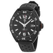  Shop Authentic Tag Heuer Formula 1 Automatic Black Dial Black Rubber Strap Watch for Men - WAZ2115.FT8023 - Luxxuri