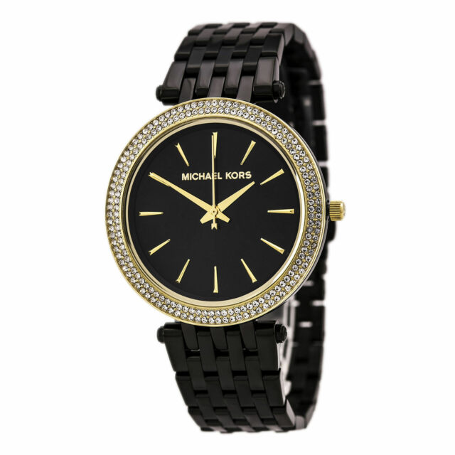  Shop Authentic Michael Kors Darci Black Dial Black Steel Strap Watch for Women - MK3322 - Luxxuri